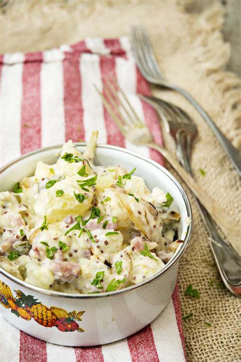 Kartoffelnsalat Ensalada De Patatas Alemana