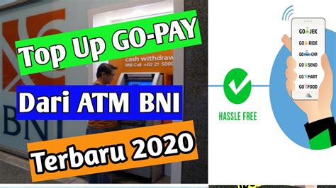 Cara Top Up GO PAY Dari ATM BNI YouTube