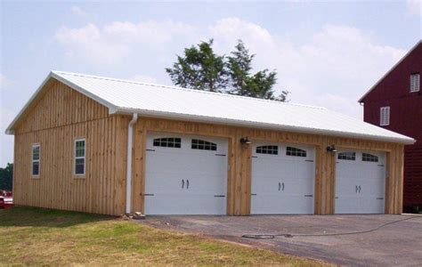 Amish Pole Barn Garages Custom Garage Builders Near You