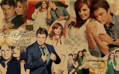 Caskett - Castle Fan Art (32086496) - Fanpop