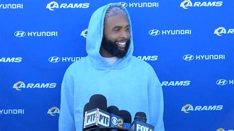 Rams Wide Receiver Odell Beckham Jr On Signing With The Team Robert