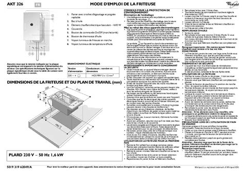 Notice plaque de cuisson WHIRLPOOL AKT 326 IX Trouver une solution à un