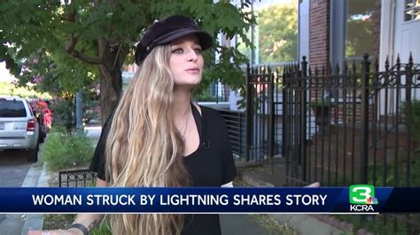 Woman Struck By Lightning