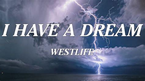 Westlife I Have A Dream Lyrics Youtube