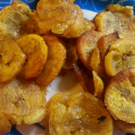 Puerto Rican Tostones Fried Plantains Recipe Allrecipes