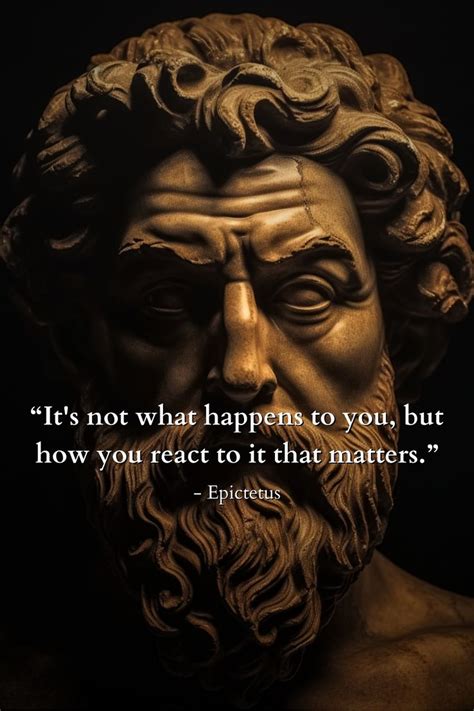 Wall Art Painting of Stoic Philosophy Quotes by Epictetus - Stoicism Wisdom Wallpaper in 2024 ...