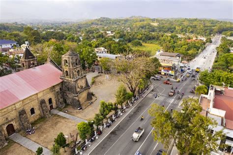 Miagao, Iloilo, Philippines - Aerial of the Town of Miagao and Its ...