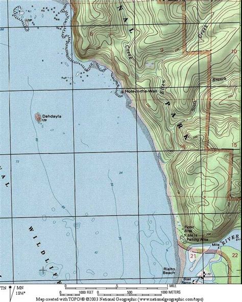 Olympic National Park Topographic Map