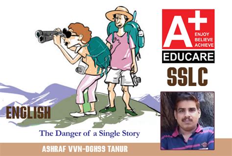 Aplus Blog Sslc English Unit The Danger Of A Single Story Summary