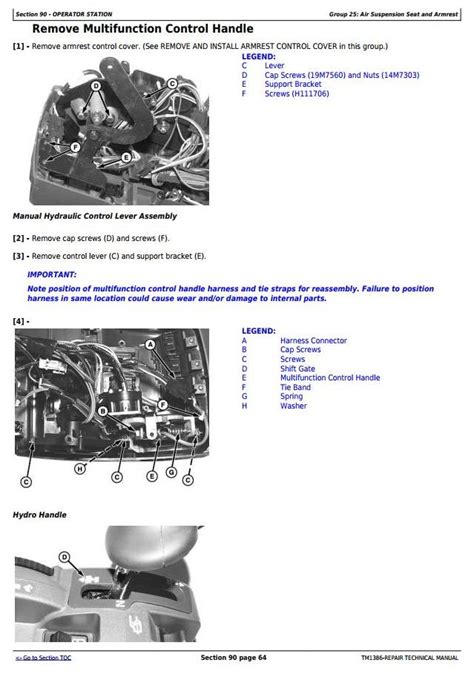 John Deere 4930 Self Propelled Sprayers Service Repair Technical Manual