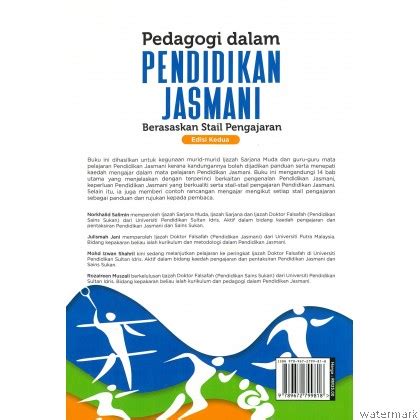 Pedagogi Dalam Pendidikan Jasmani Edisi Kedua