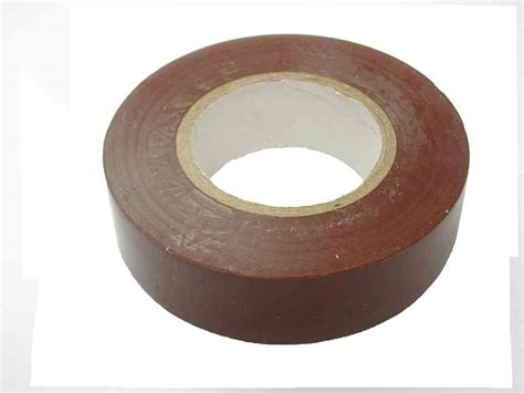 Brown Electrical Insulation Tape 19mm X 20m