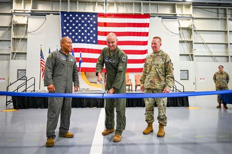 Dvids Images Air Dominance Center Hosts New Hangar Ribbon Cutting