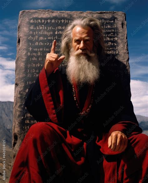 Moses And Ten Commandments Precepts Ten Basic Laws According To