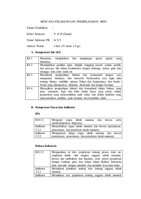 Contoh Rpp Dan Silabus Kelas 3 Sd Revisi Vcseoopseo