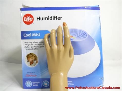 Police Auctions Canada Life Brand Cool Mist Humidifier 131579h