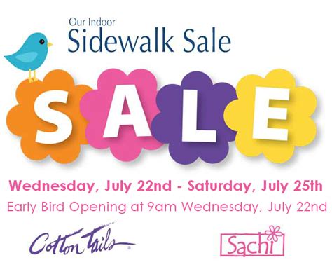 Sidewalk Sale starts Wednesday! – Sachi