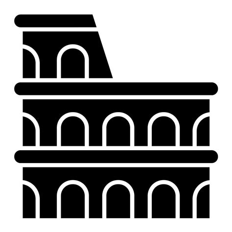 Colosseum Vector Icon 21711455 Vector Art At Vecteezy