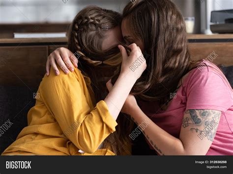 Two Lesbians Covering Image And Photo Free Trial Bigstock