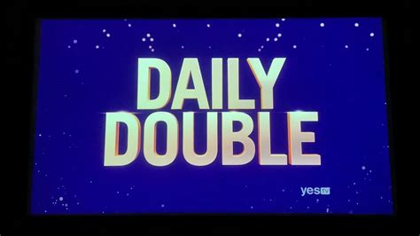 Double Jeopardy Greatest Of All Time Day 3 Game 1 2nd Daily Double