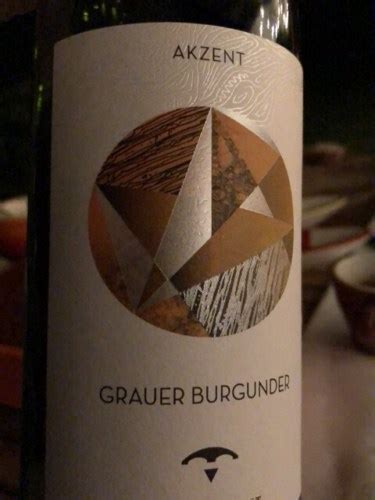 Axel Schmitt Akzent Grauer Burgunder Vivino US