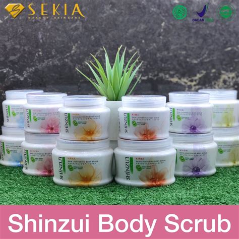 Jual Shinzui Lulur Original 100 Shinzui Body Scrub Shopee Indonesia