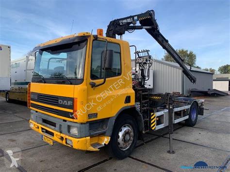 Camion DAF Porte Containers CF65 CF 65 210 Manual Hiab 085 2 Leebur