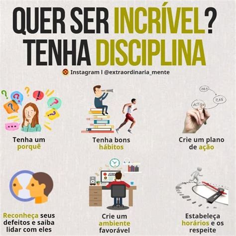 DISCIPLINA SUCESSO Quer Ter Sucesso Tenha Disciplina Para Realizar