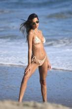 Marcela Braga Sexy Poses In A Bikini On The Beach In Santa Monica AZNude