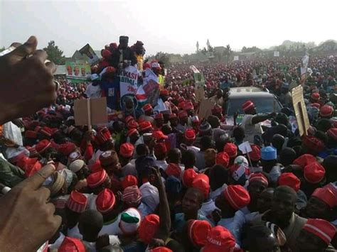 Another Massive Crowd At Pdp Campaign Rally In Kano State Video