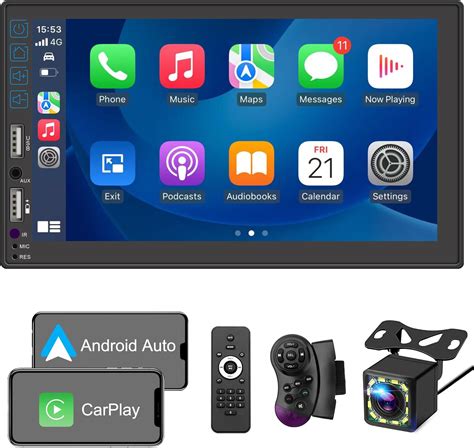 Autoradio avec Apple Carplay et Android Auto Autoradio avec écran