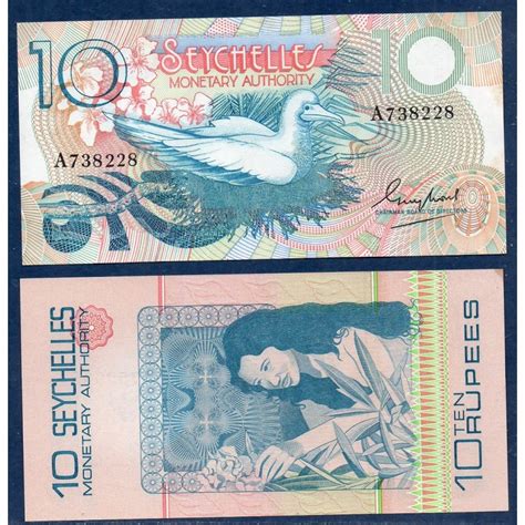 Billets De Banque Des Seychelles De Collection