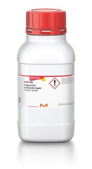 Copper(II) carbonate basic, reagent grade 500g - ideal solutions