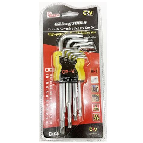 Pieces Durable Wrench Pc Hex Key Set Wrenches At