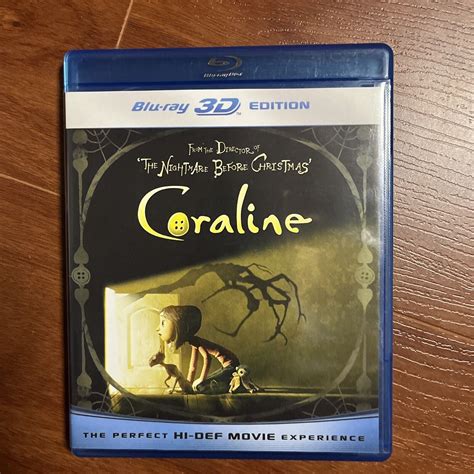 Coraline 3d Edition 3d Blu Ray 2009 Region B Retro Unit