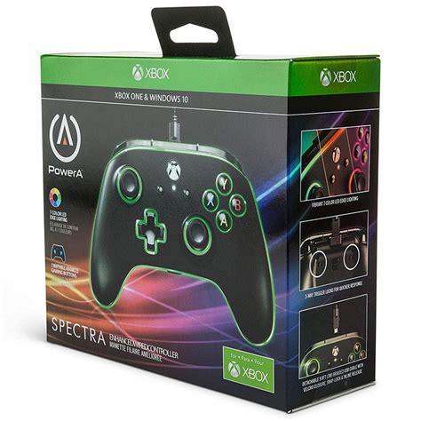 Powera Spectra Enhanced Led Wired Controller For Xbox One 1510523 01