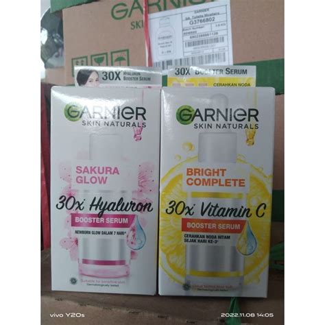 Jual Serum Garnier Light Complete White Speed Vit C Sakura White