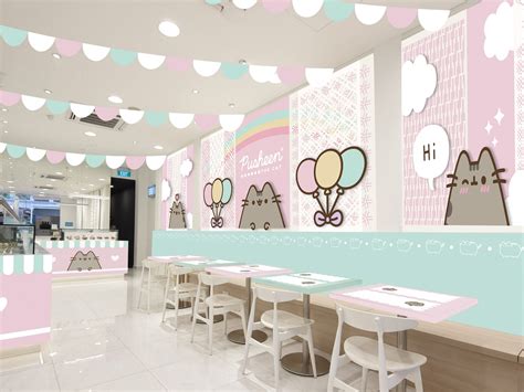 World S First Pusheen Café Serves Cotton Candy Clouds And Kitten Buns Business Insider