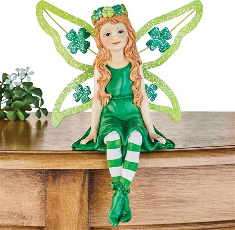 Collections Etc St Patricks Day Celtic Fairy Sitter