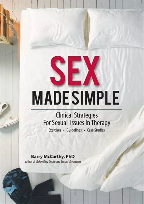 Ppt Pdf Sex Made Simple Clinical Strategies For Sexual Issues In