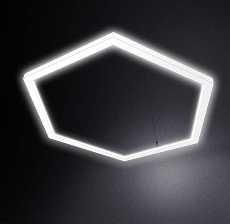 Led Hexagon Light Thex 500 Pendant Light Architonic