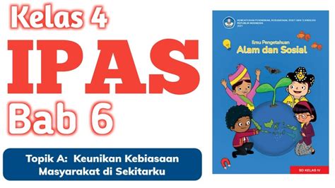 IPAS KELAS 4 BAB 6 INDONESIAKU KAYA BUDAYA TOPIK A KURIKULUM MERDEKA