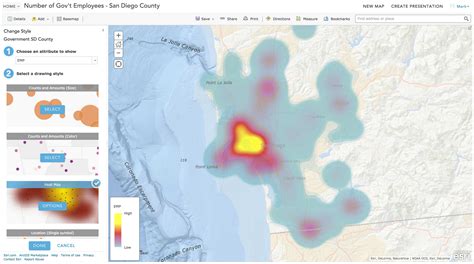 ArcGIS Power BI Heat Map