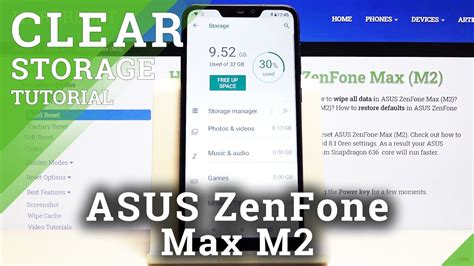 How To Clean Storage On ASUS Zenfone Max M2 Remove Unnecessary Data