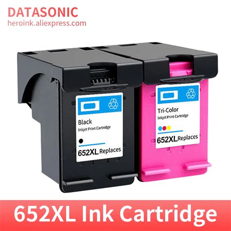 652XL Remanufactured HP 652 652XL HP652 Ink Cartridge Replacement For