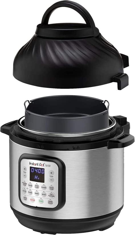 Instant Pot Duo Crisp Freidora de aire 11 en 1 y olla eléctrica a