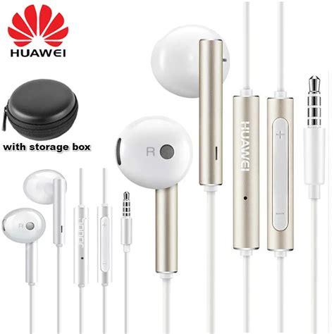 Original Huawei AM116 Honor AM115 Earphone Wired 3 5mm In Ear Headset