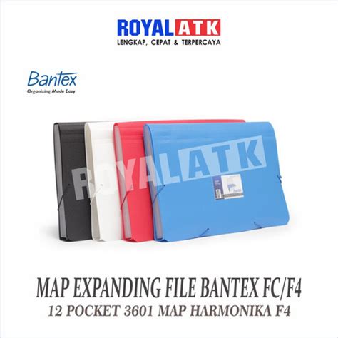 Jual Map Expanding File Folio Bantex Fc F Pocket Map Harmonika