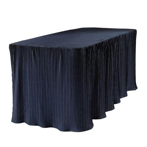 The Folding Table Cloth 6 ft. Blue Table Cloth Made for Folding Tables ...