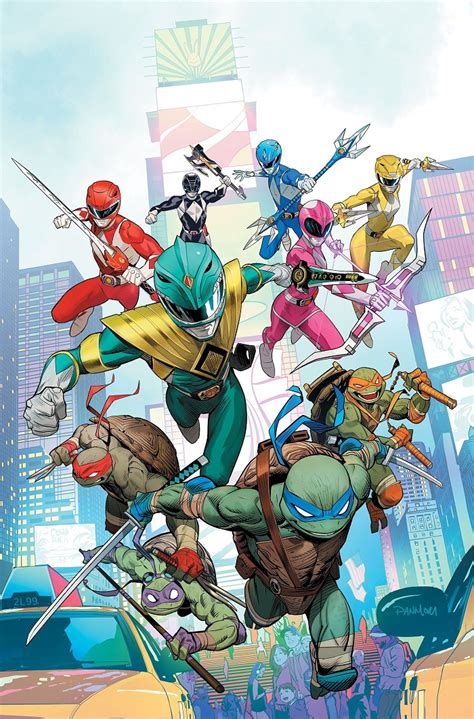 Power Rangers E Tartarugas Ninja